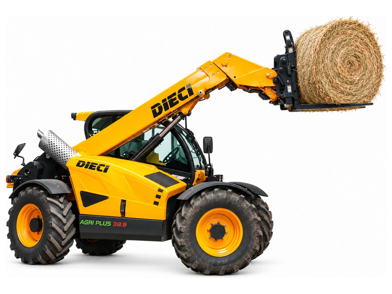 Dieci Agri Plus 38.9 PS с вилами для рулонов