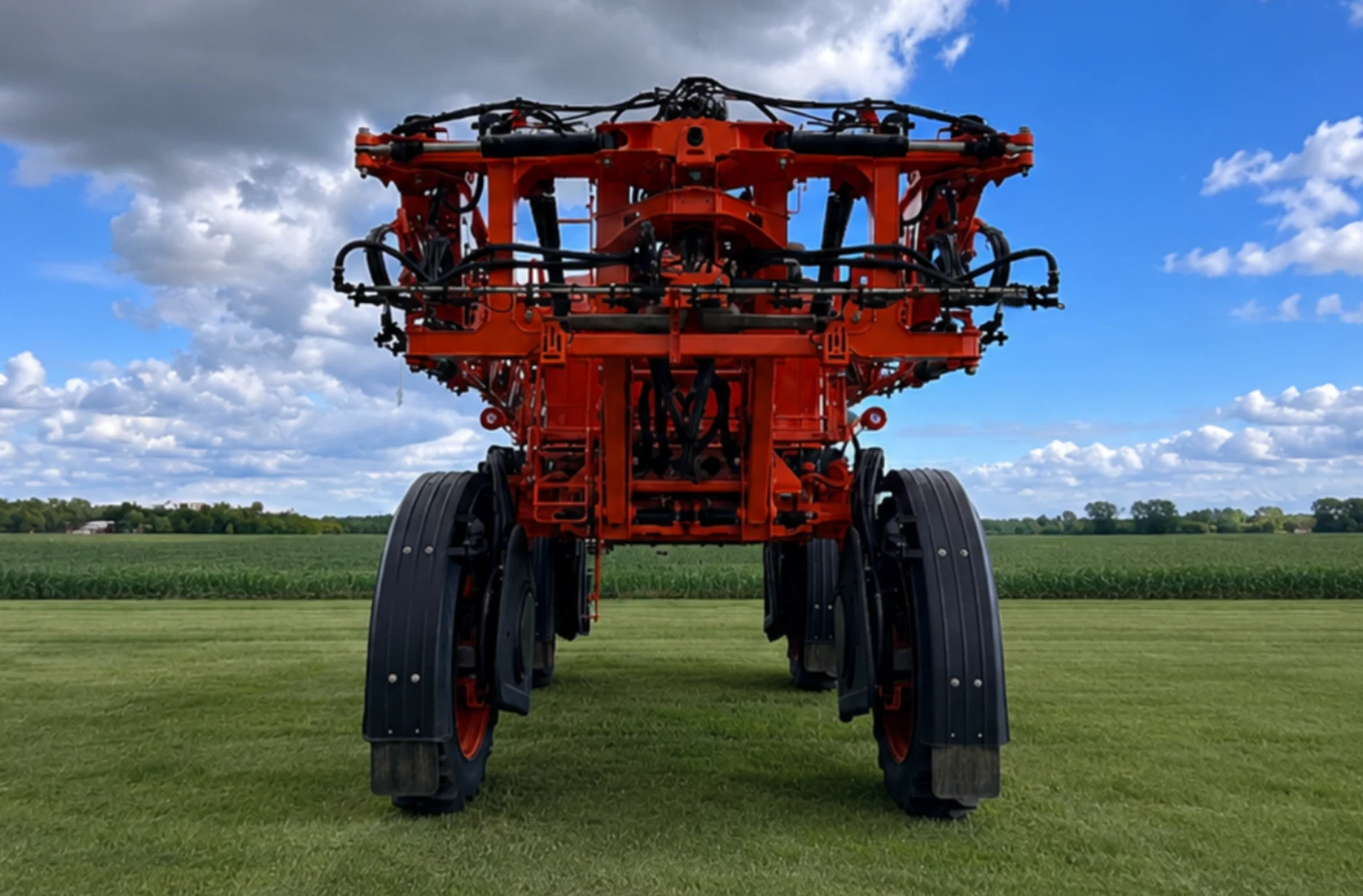 Гидравлическая регулировка колеи JACTO UNIPORT 4530