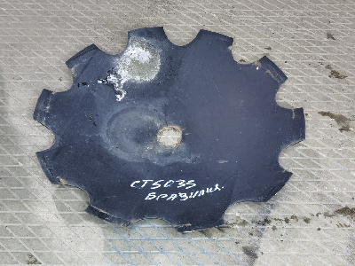 Диск зубчатый вогнутый 24" * 6,5 мм. (диаметр вала 2 1/4") CT5033 (Бразилия)