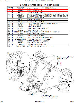 Стремянка 3/4"х6"х6" BU1260AL