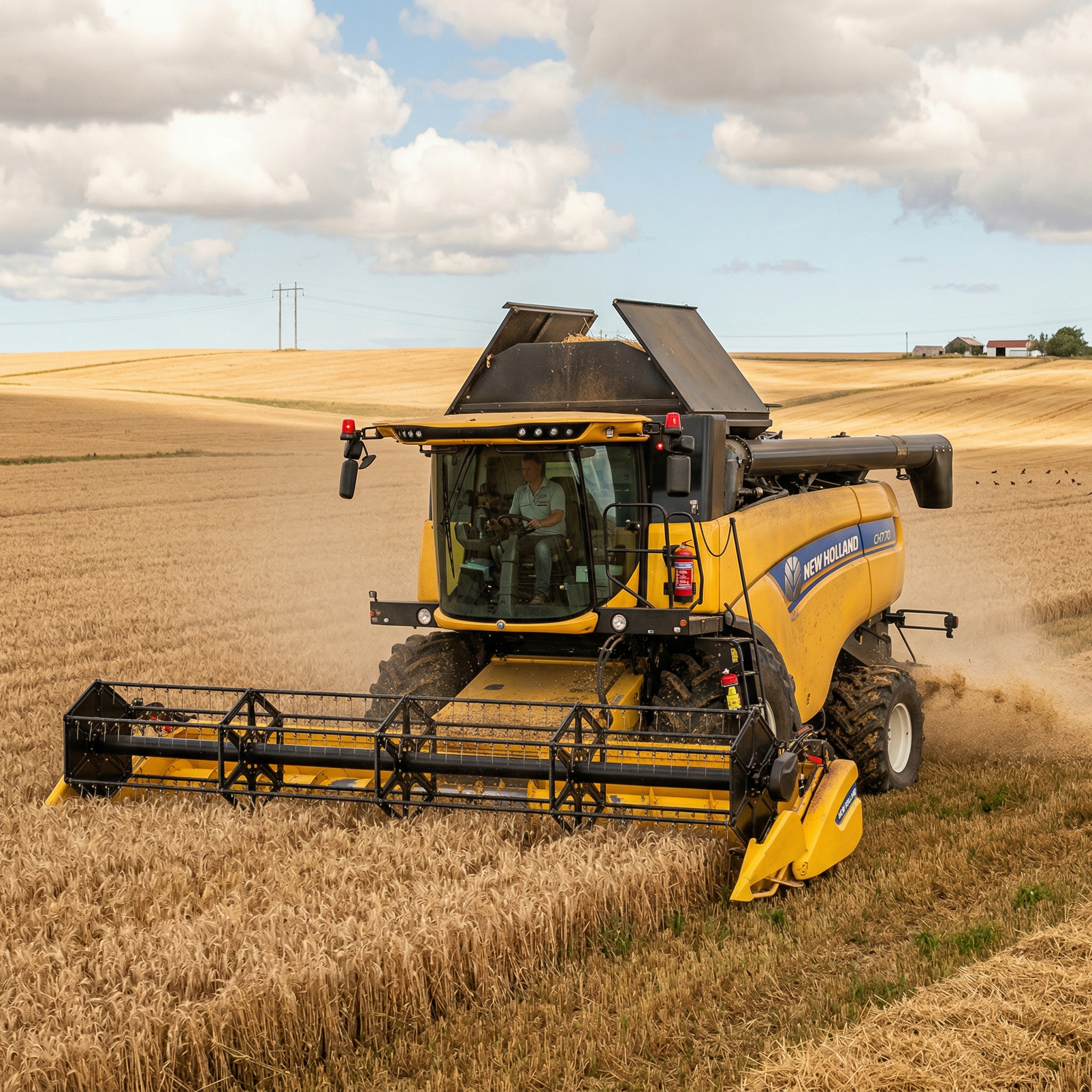 Комбайн самоходный NEW HOLLAND CН7.70