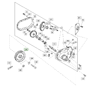З/части JOHN DEERE (Джон Дир)