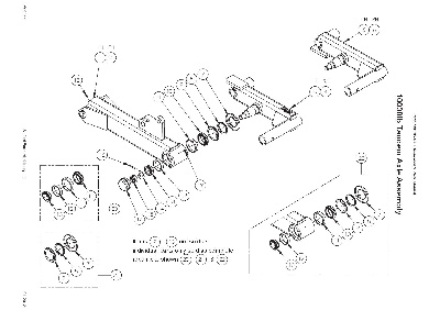 Стойка балансира правая C7042R (10010025)