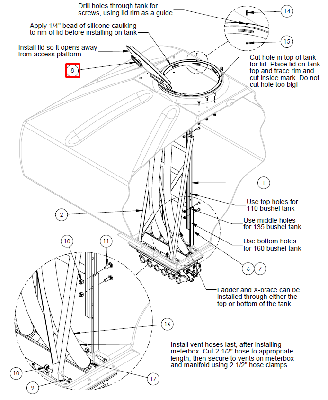 Уплотнитель для крышки бункера T00608AA
