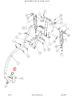 Болт сошника 1/2"х2 1/2" BP0825 AGRO-LIDER
