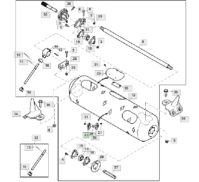 З/части JOHN DEERE (Джон Дир)