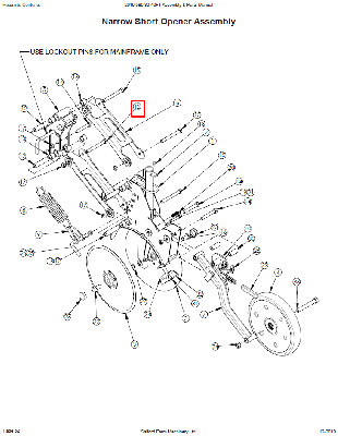 Болт шестигранный 1/2"х4 1/2" B0845 AGRO-LIDER 