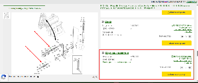 З/части JOHN DEERE (Джон Дир)