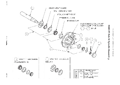 Комплект подшипников 5000 ступицы GW5111-1 (10018087)