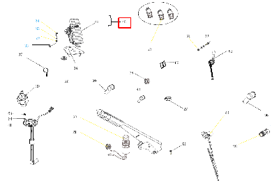 Датчик скорости 240100273447 (SNG-SPRD-004)