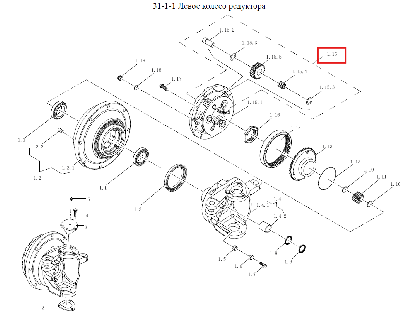 Механизм планетарный 240100083169 (070101020001)