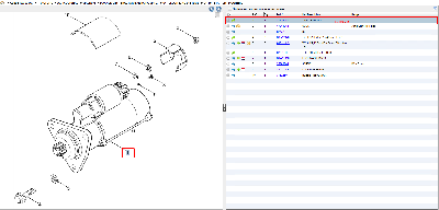 Стартер двигателя 87499205 CNHi