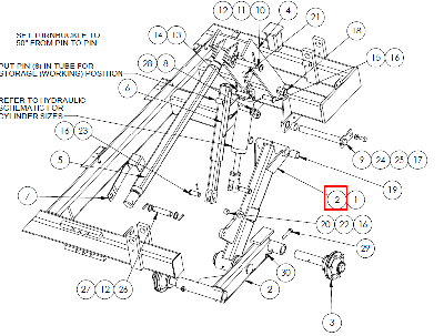 Балансир в сборе левый C5540L (10009877)