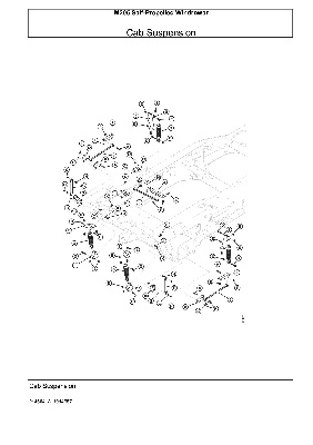 Амортизатор кабины 166827 (166205)