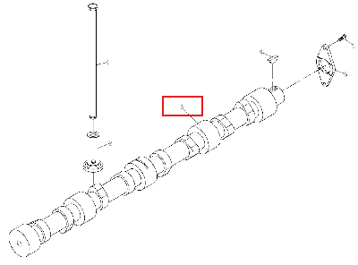 Распредвал 240100031782 (4R.030001Y)