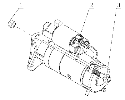 Стартер 240100336686 (QDJ1426-2)