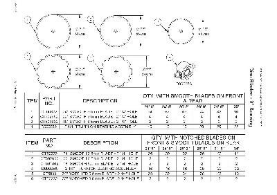 Диск зубчатый вогнутый 24" * 6,5 мм. (диаметр вала 2 1/4") CT5033 (10010737)