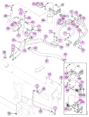 Блок клапанов CA25 248245