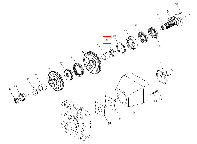 Запорное кольцо 240100077185 (LY1100.41.110)