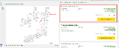 З/части JOHN DEERE (Джон Дир)