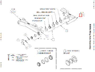 Поперечина балансира левая C00171L (10008035)