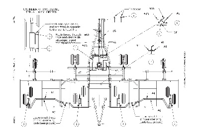 Комплект сальников для гидроцилиндра 4" х 1 3/8" HZR40S