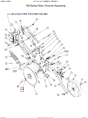 Болт шестигранный 5/8"х1 1/4" B1012L AGRO-LIDER