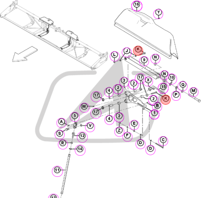 З/части MACDON (МакДон)