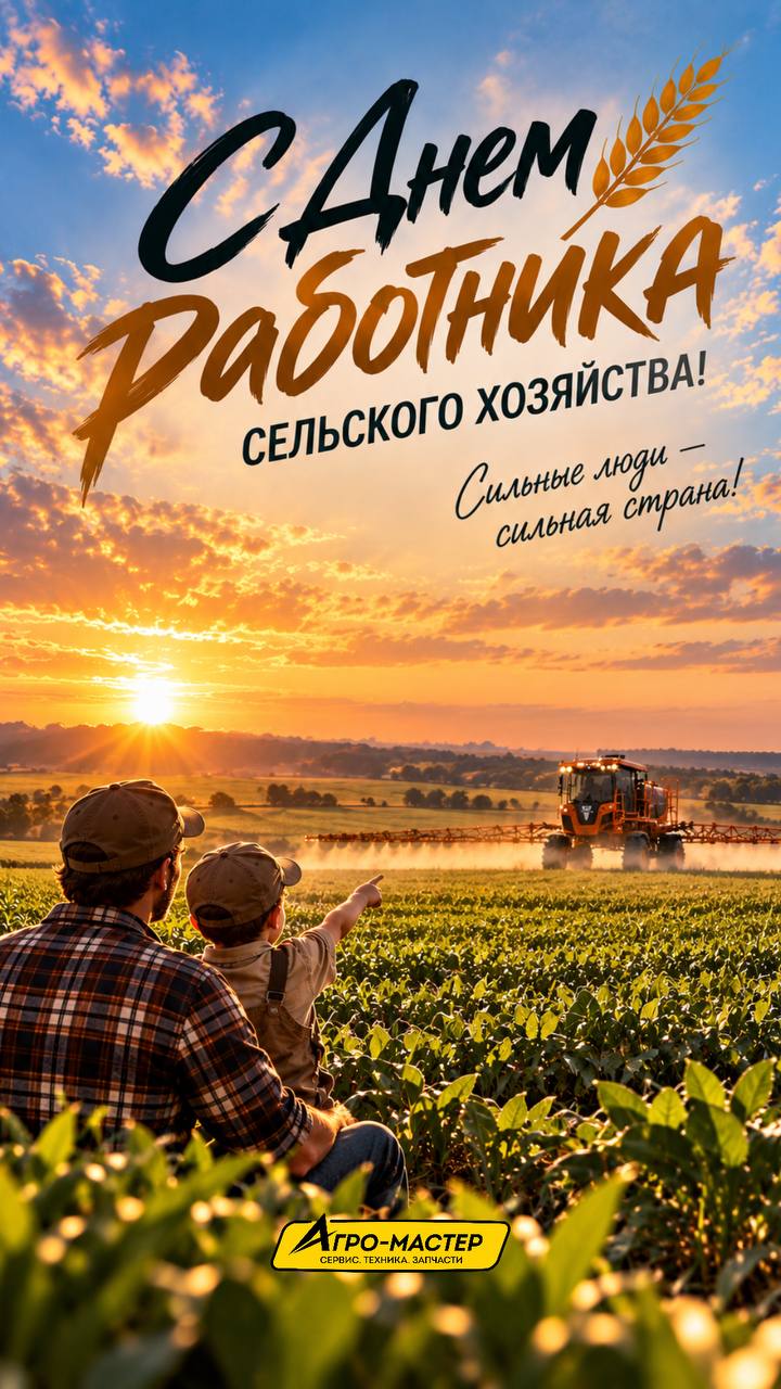 С Днём работника сельского хозяйства! С Днём работника сельского хозяйства!