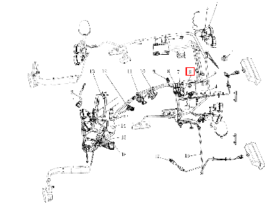 Замок зажигания 240100096925 (14.301.000)