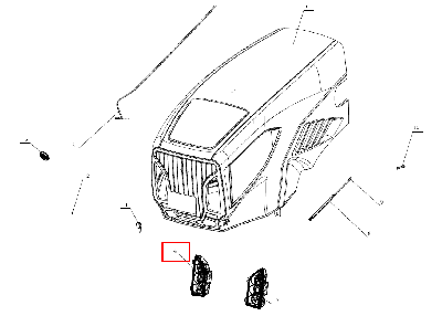 Фара передняя правая 240100068927 (LA2004.48.041)
