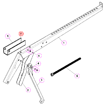 Болт 21585 5/8"-1 1/4"