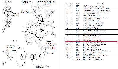 Стойка правая FL04474R (10015007)
