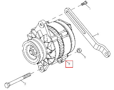 Генератор 240100126587 (JFZ1513C)