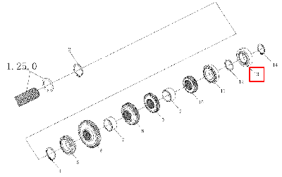 Подшипник 210201000051 (20208)D=40×80×181.28.142/5147070