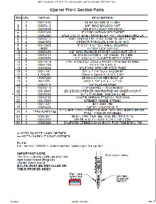 Болт 20mm x 60mm RH B2055M AGRO-LIDER