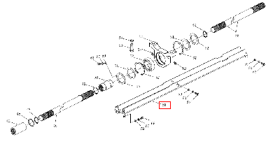 Кожух карданного вала (LX954.42.101) 240100054862