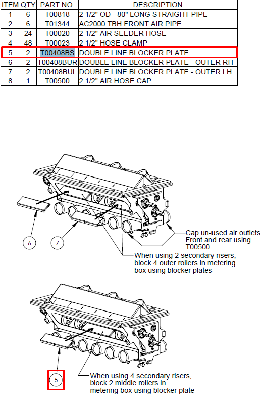 Уплотнитель для высевающего дозатора (600mm) T00408BN (10031157)