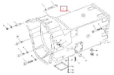 Корпус КПП 240100305485 (LY1104-3-37B-101)