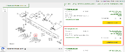З/части JOHN DEERE (Джон Дир)