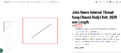 З/части JOHN DEERE (Джон Дир)