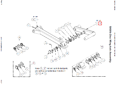 Поперечина балансира C00100L (10007875)
