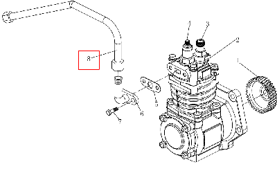 Труба 240100038805 (6RBT1.710500FE)