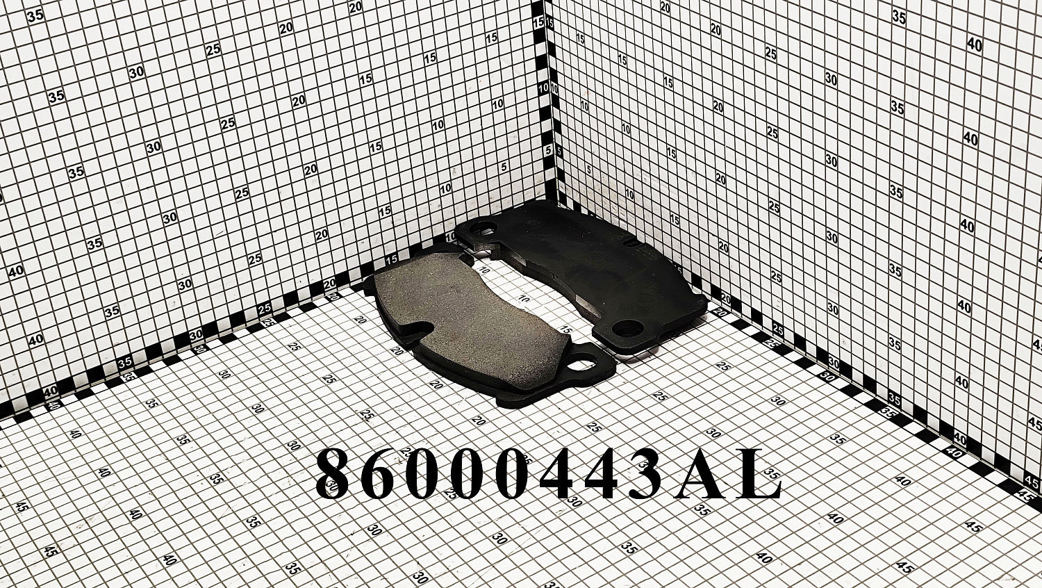 Колодка тормозная (комплект 2шт) 86000443 AGRO-LIDER