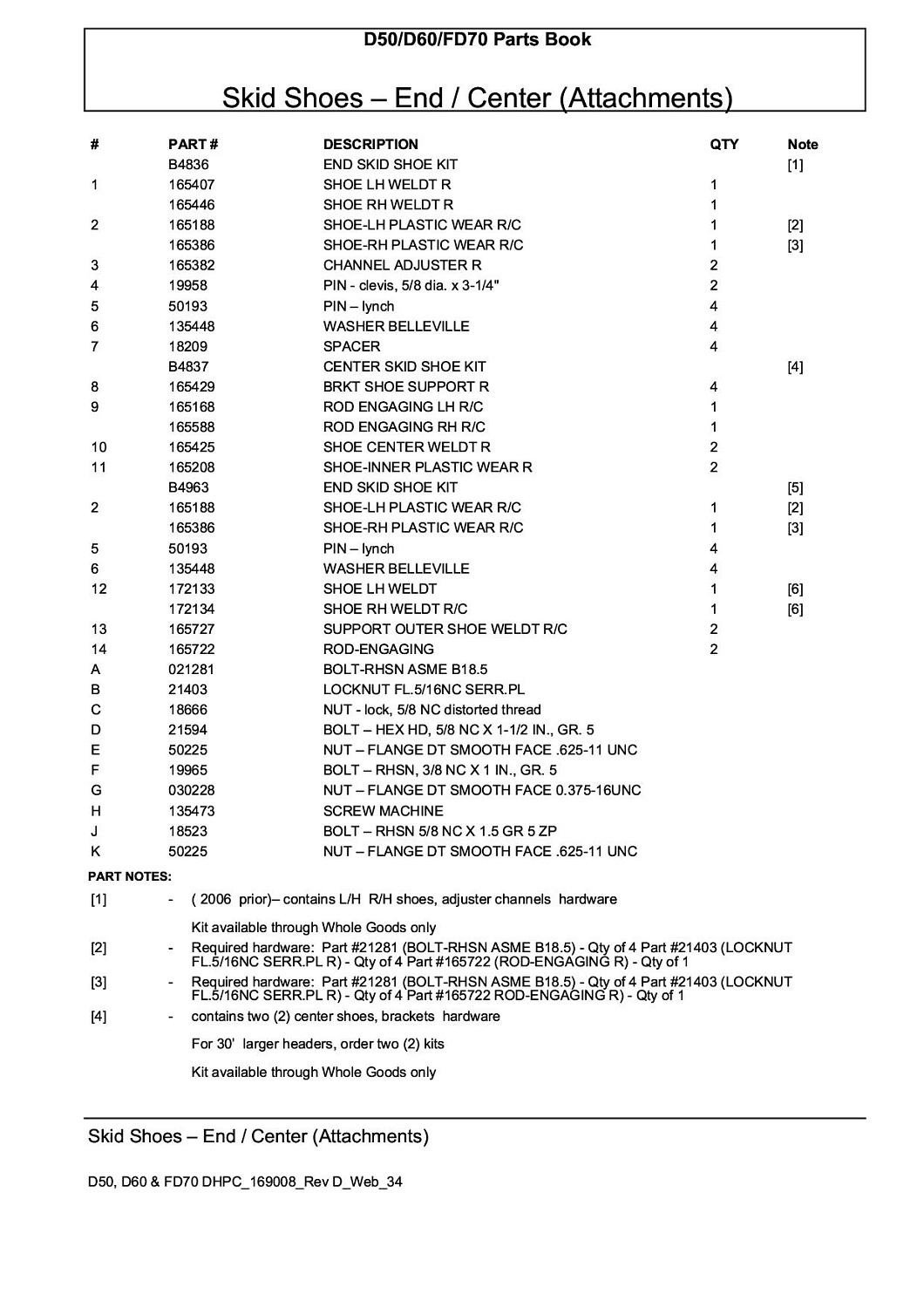 Пластина пластиковая левая 165188N