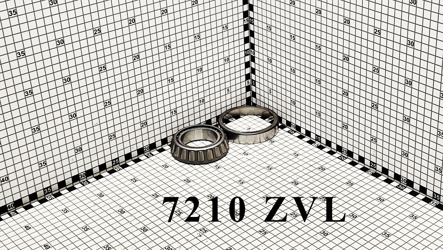 Конический подшипник 7210 ZVL