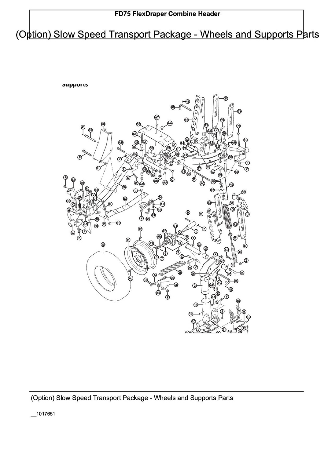 Подшипник роликовый 30517 (96173C1)