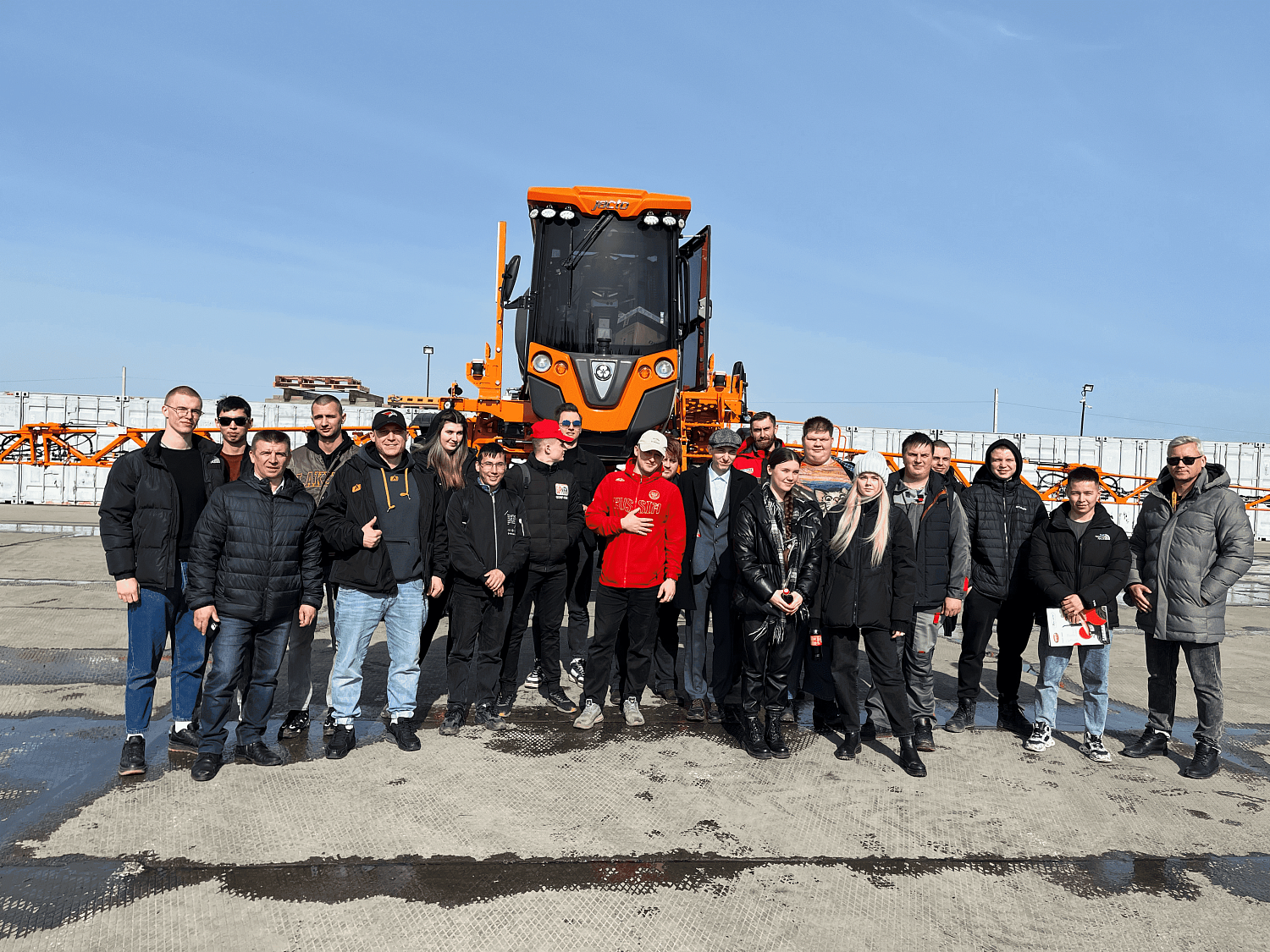 Обзорная экскурсия по “Агро-Мастер” для студентов ОмГАУ