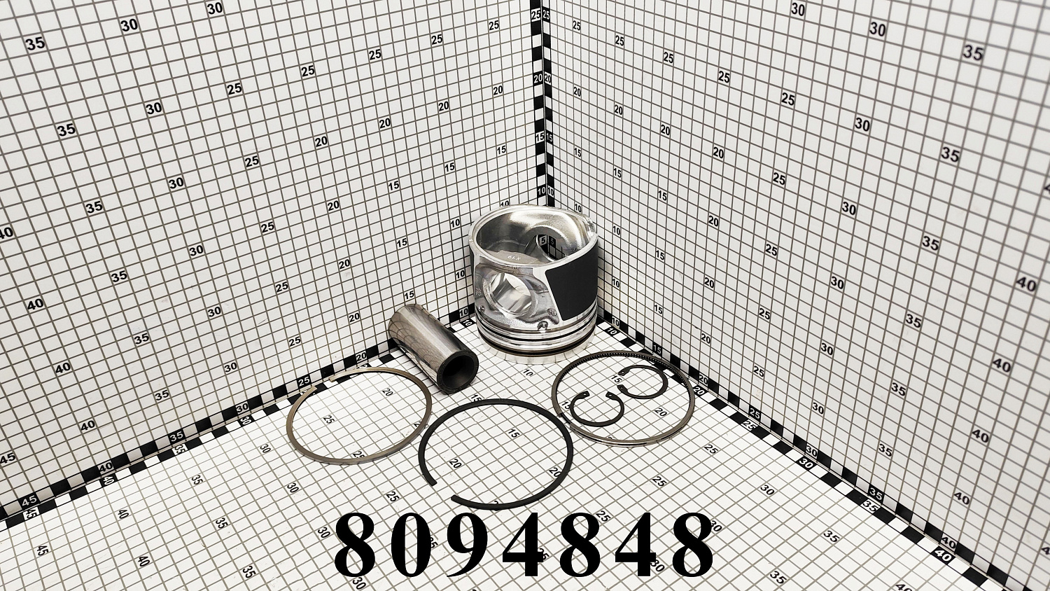 Поршень в сборе [+0,4] 8094848 CNHi