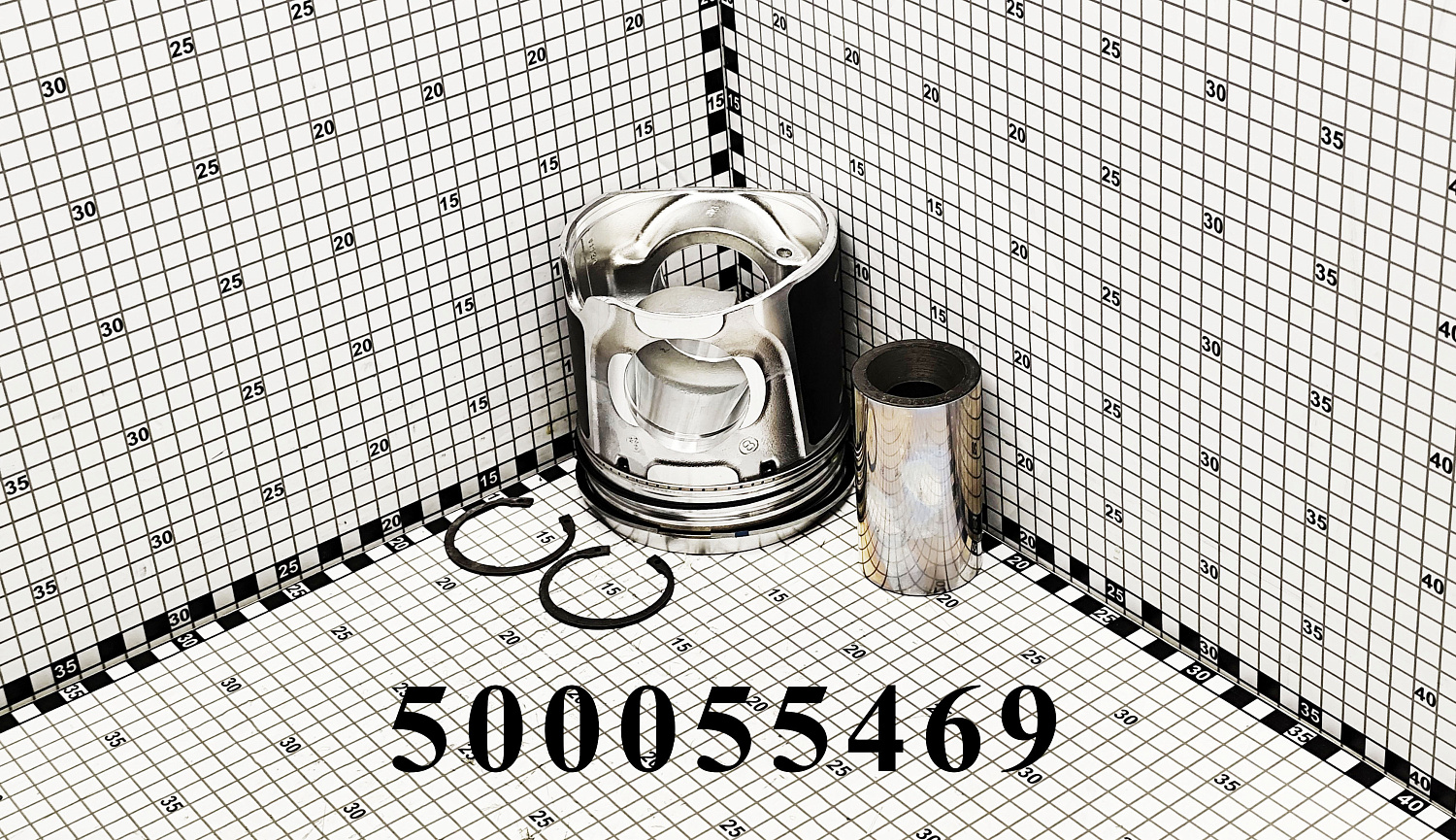 Поршень в сборе 500055469 CNHi